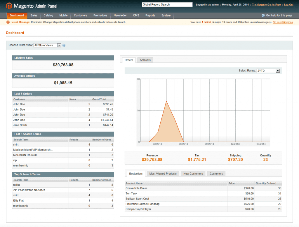 magento 1 vs magento 2