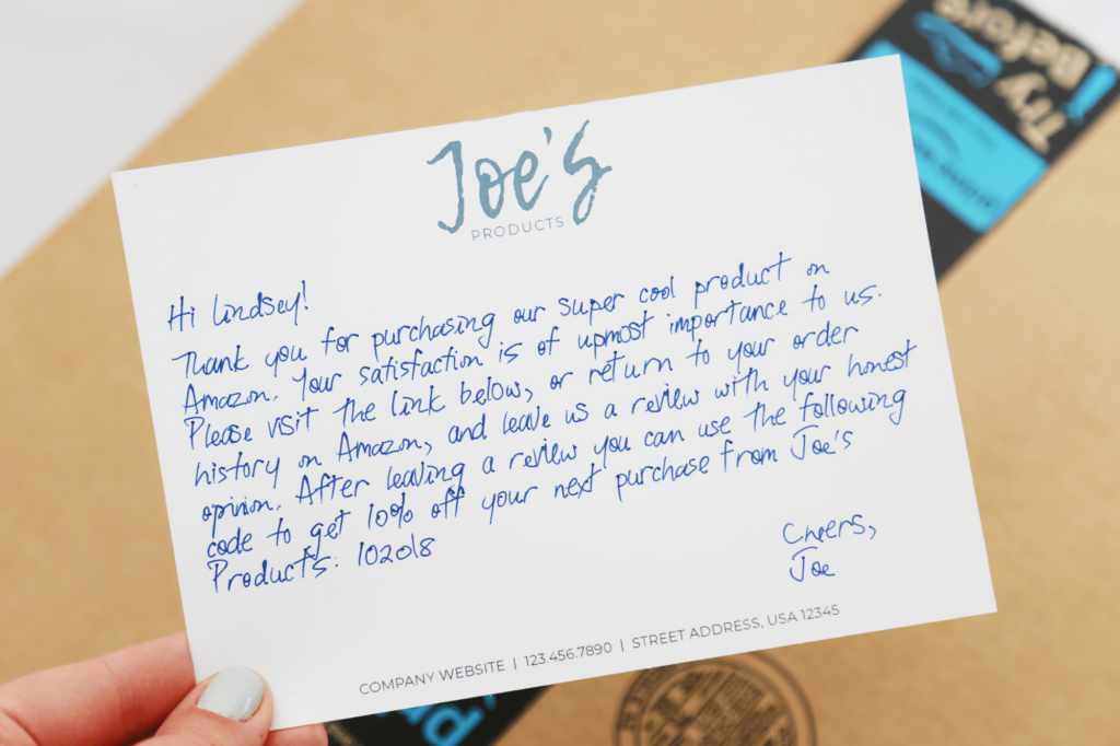 Professional Thank You Notes To Customers