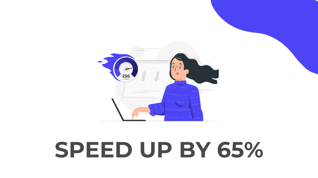 Managed hosting delivers 65% faster website performance